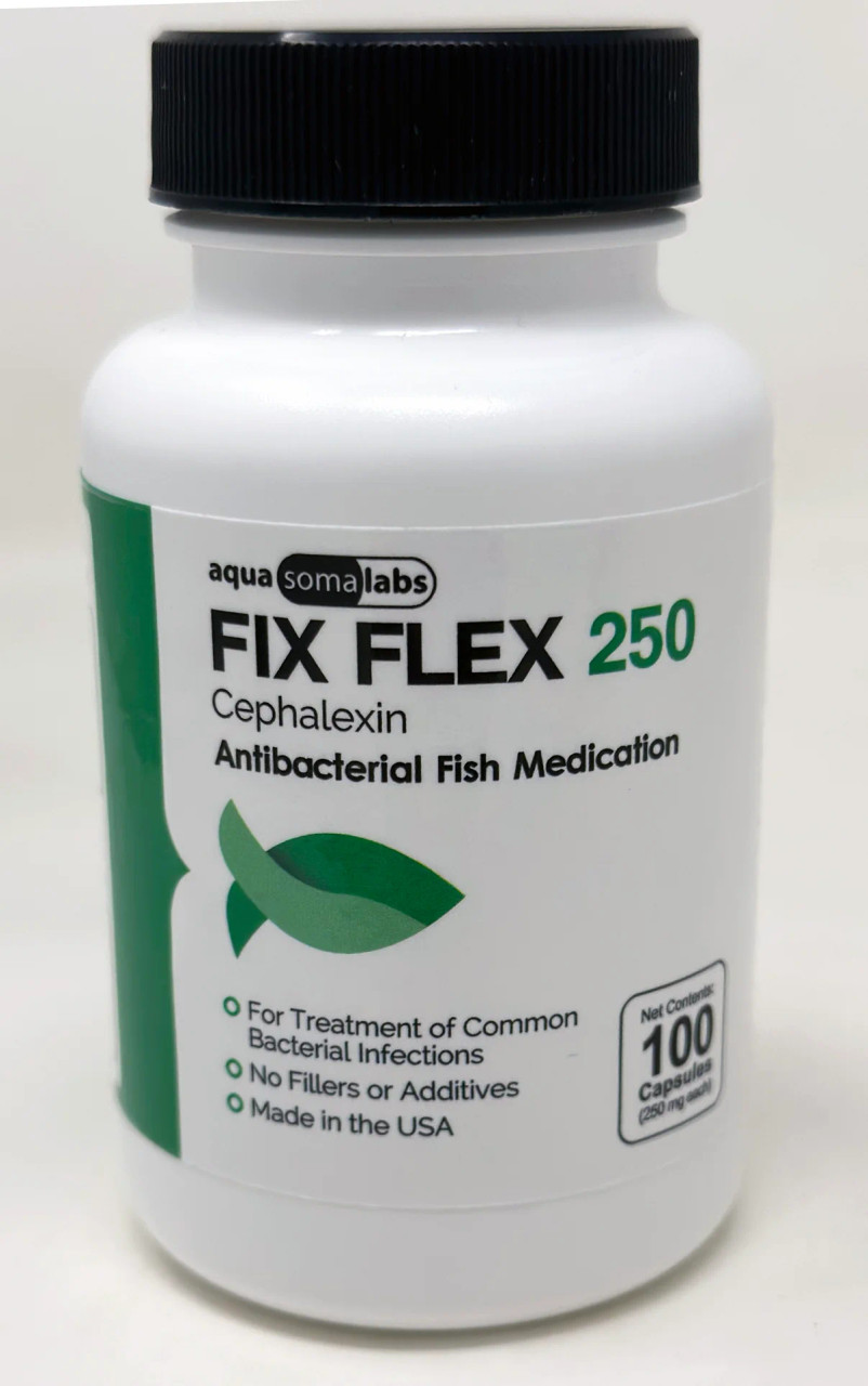 fish flex Aquarium Cephalexin 250mg 100 capsules